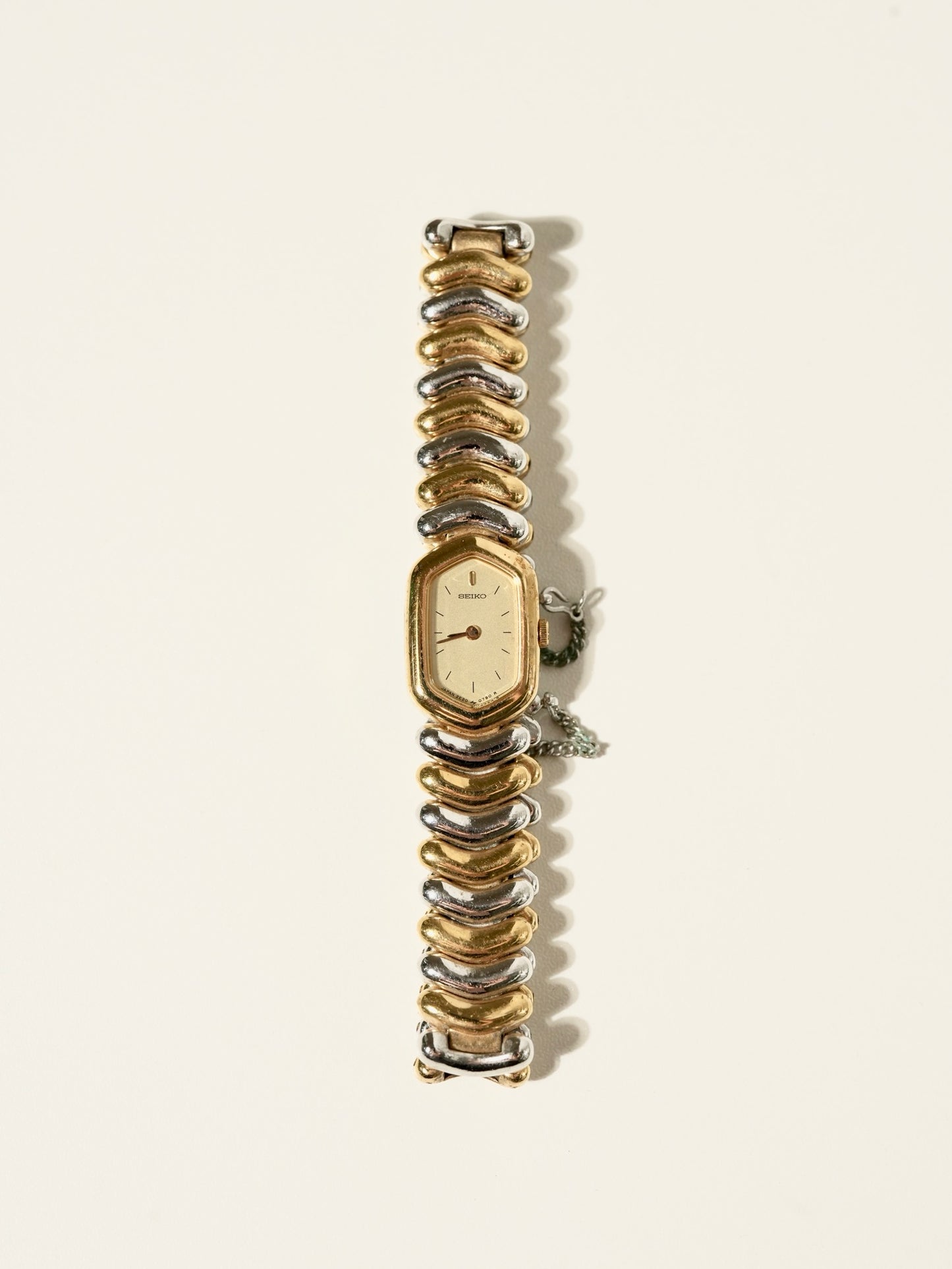Seiko Curved Link Bicolor Watch