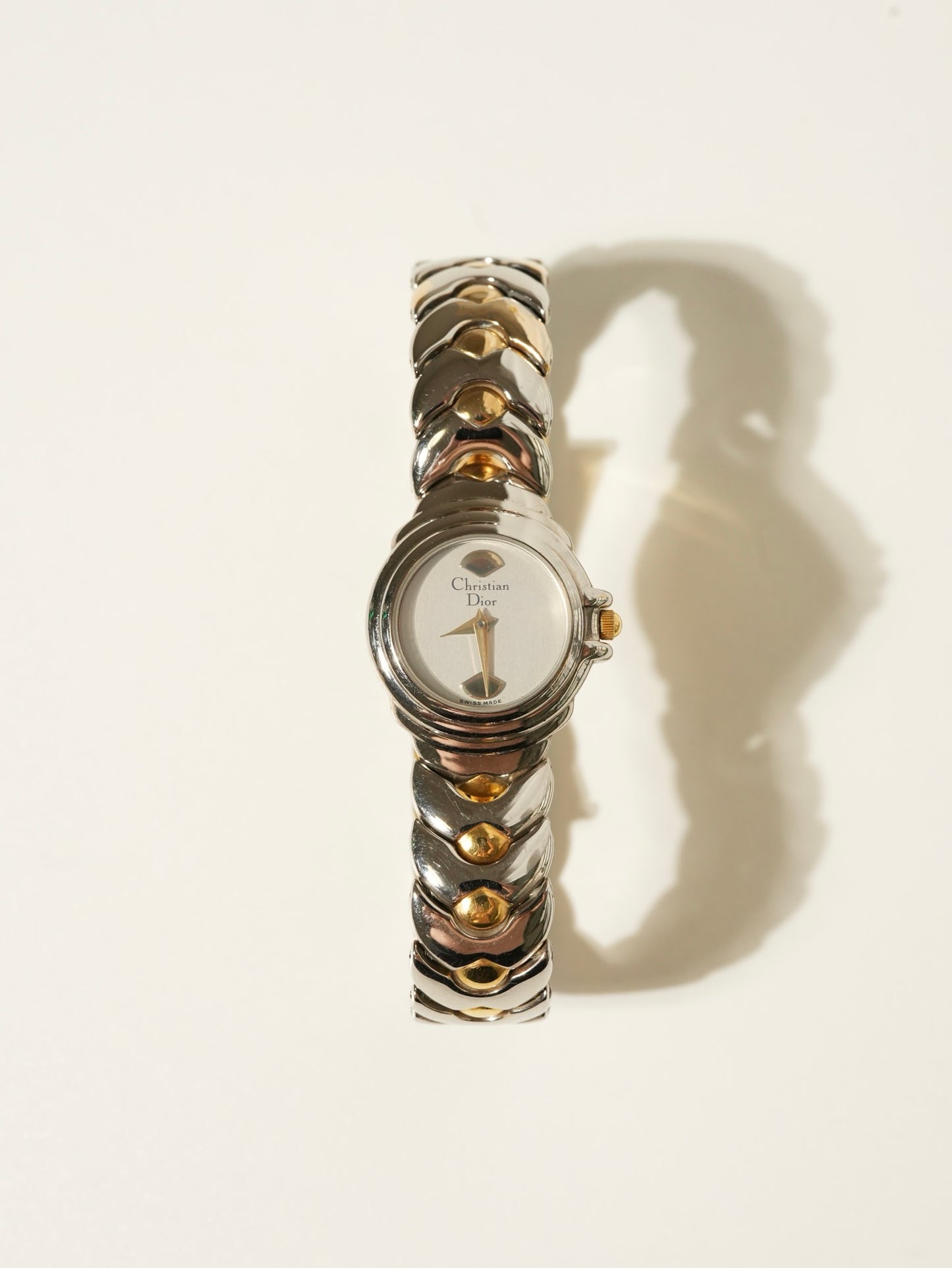 Christian Dior Mixed Metal Bracelet Watch