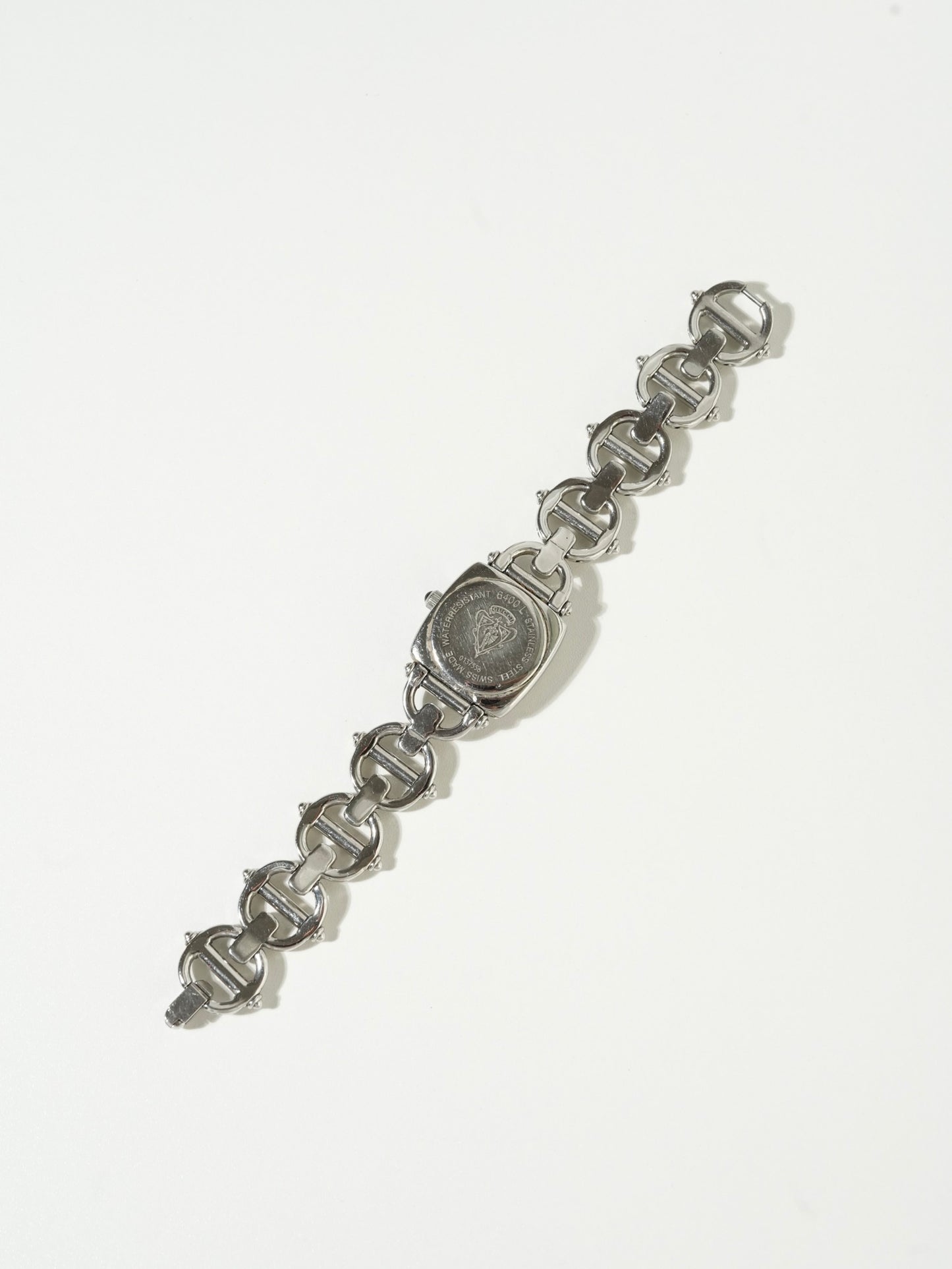 Gucci Vintage Chain Link Silver Watch