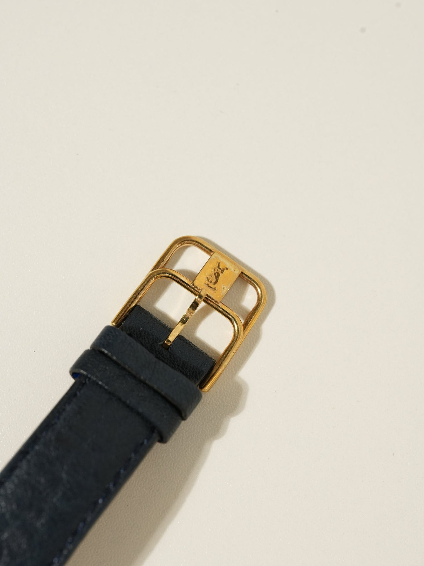 Yves Saint Laurent Vintage Square Watch – Gold Case / Arabic Numerals