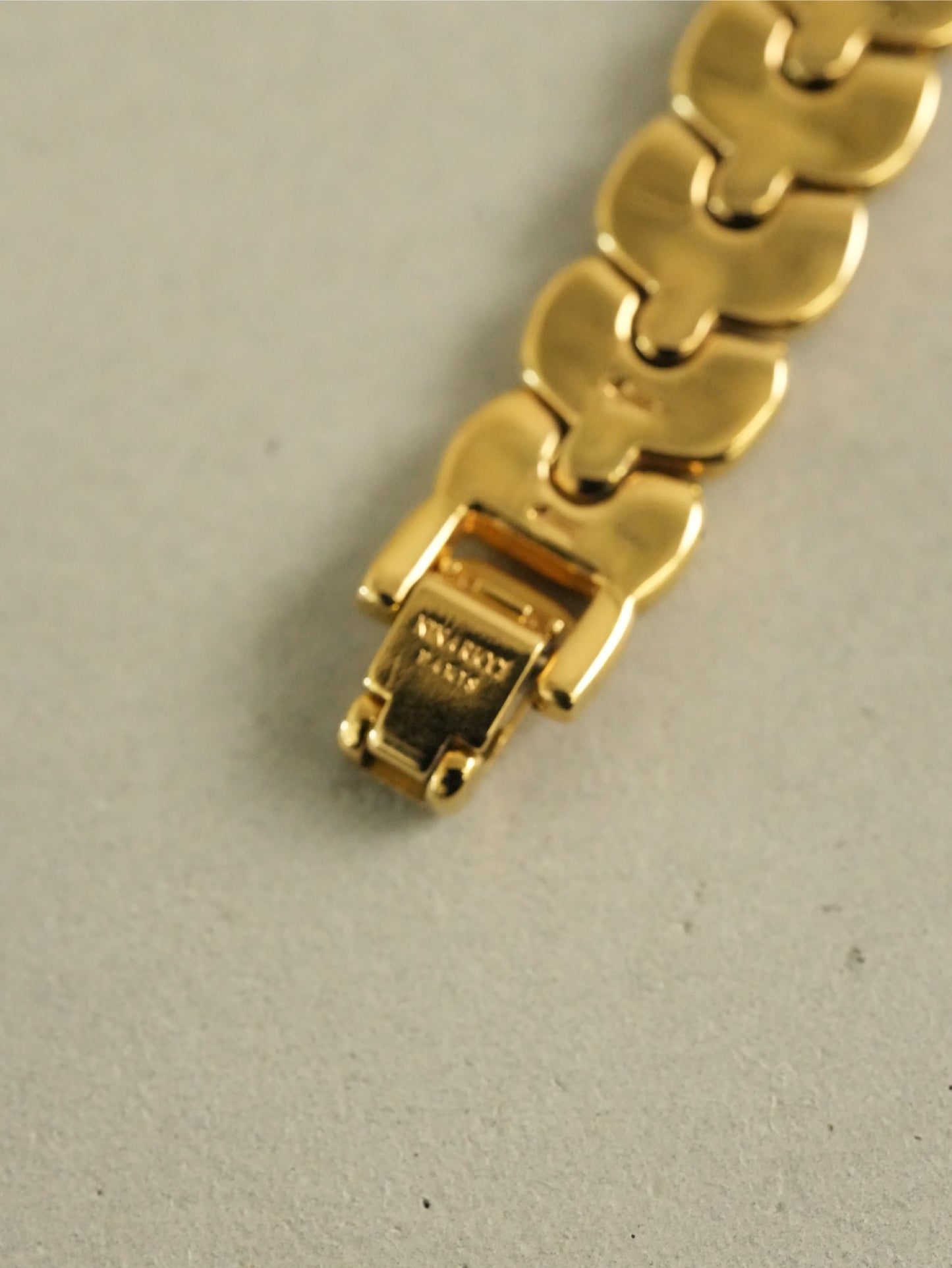 NINA RICCI Paris Vintage Square Watch Gold Bracelet Model with Box & Extra Straps