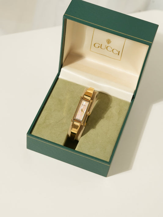 GUCCI MOP Dial Bangle
