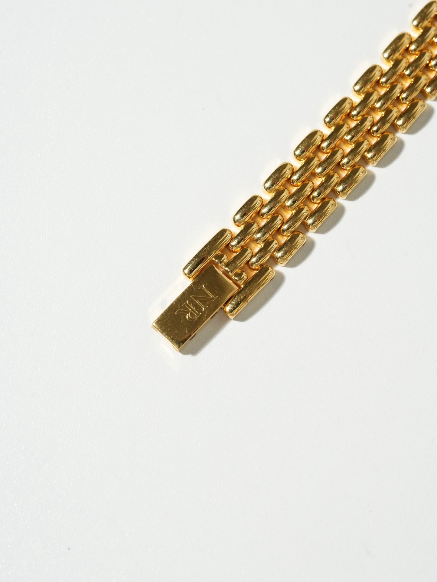 Nina Ricci Vintage Ribbon Shell Dial Watch