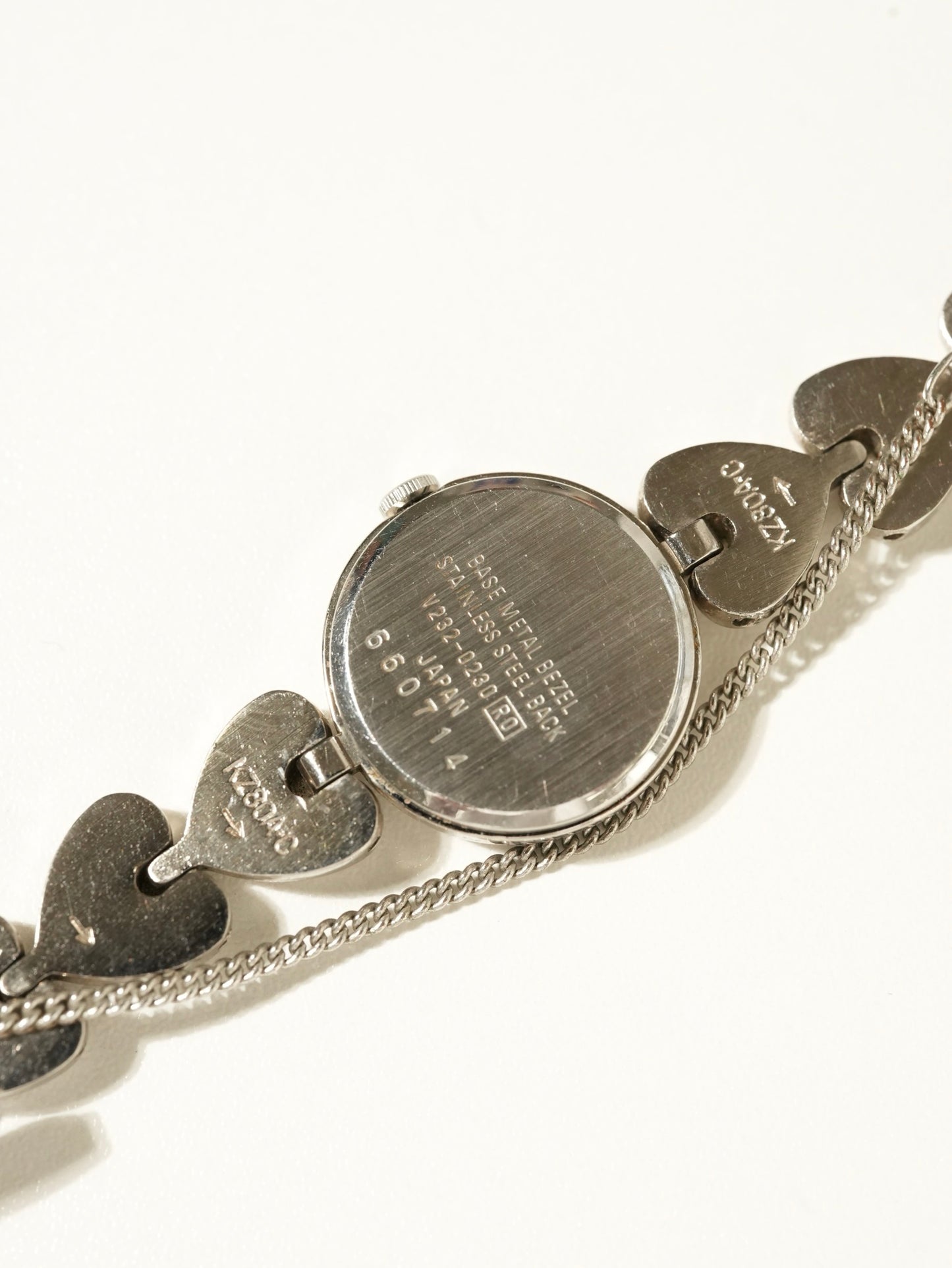 Seiko Alba Heart Link Bracelet Watch