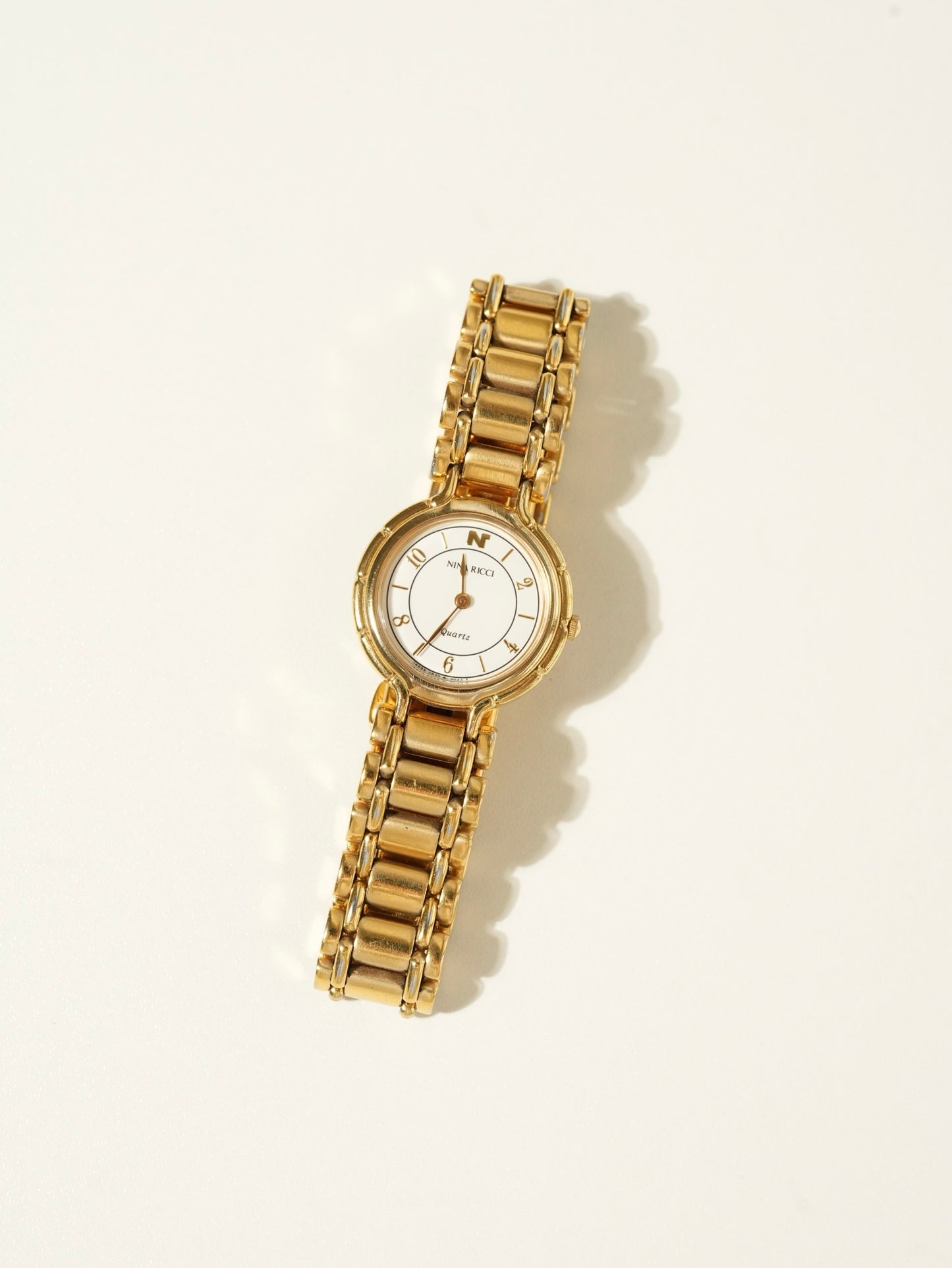 Nina Ricci Classic Round Dial Watch