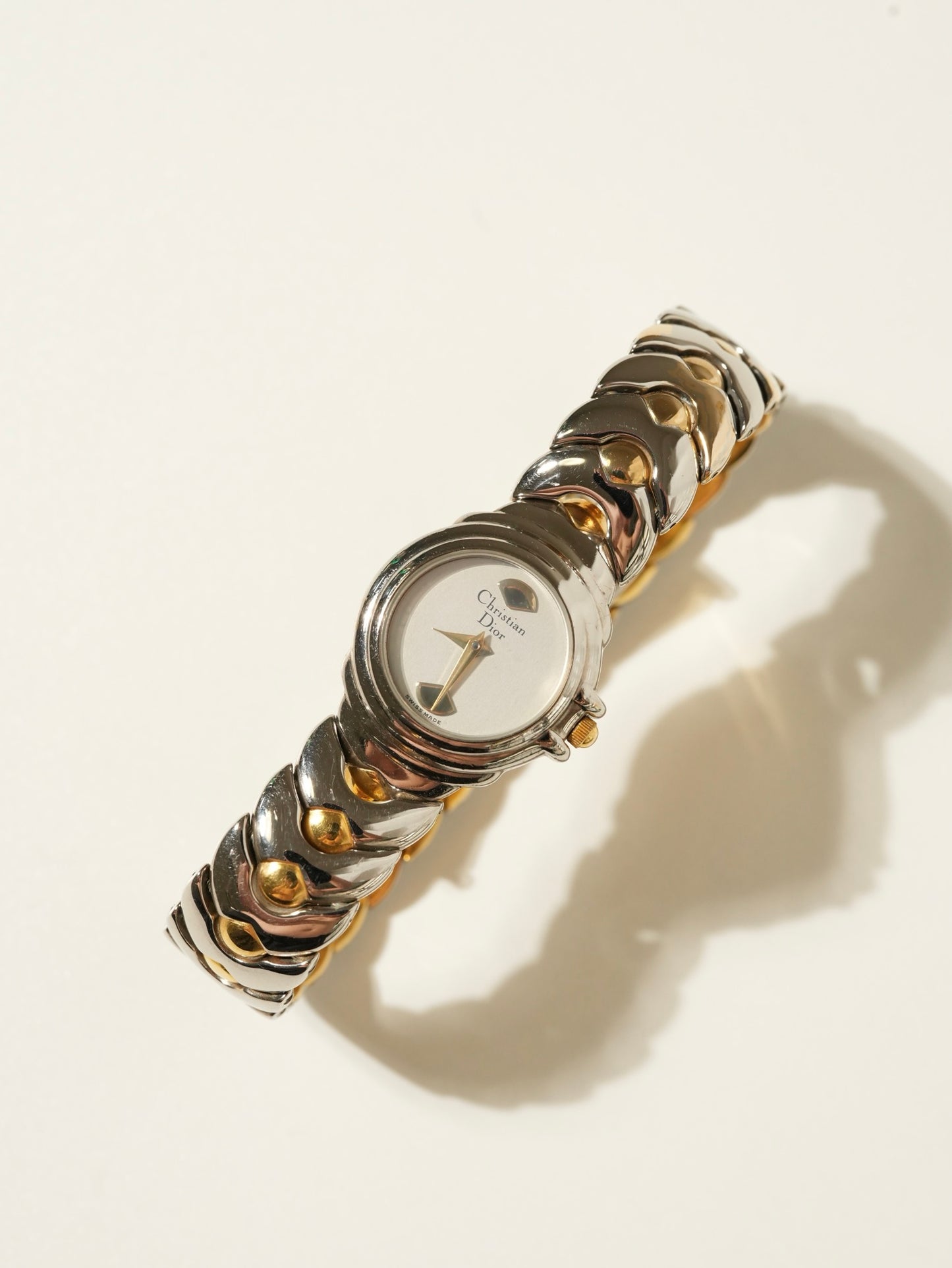 Christian Dior Mixed Metal Bracelet Watch