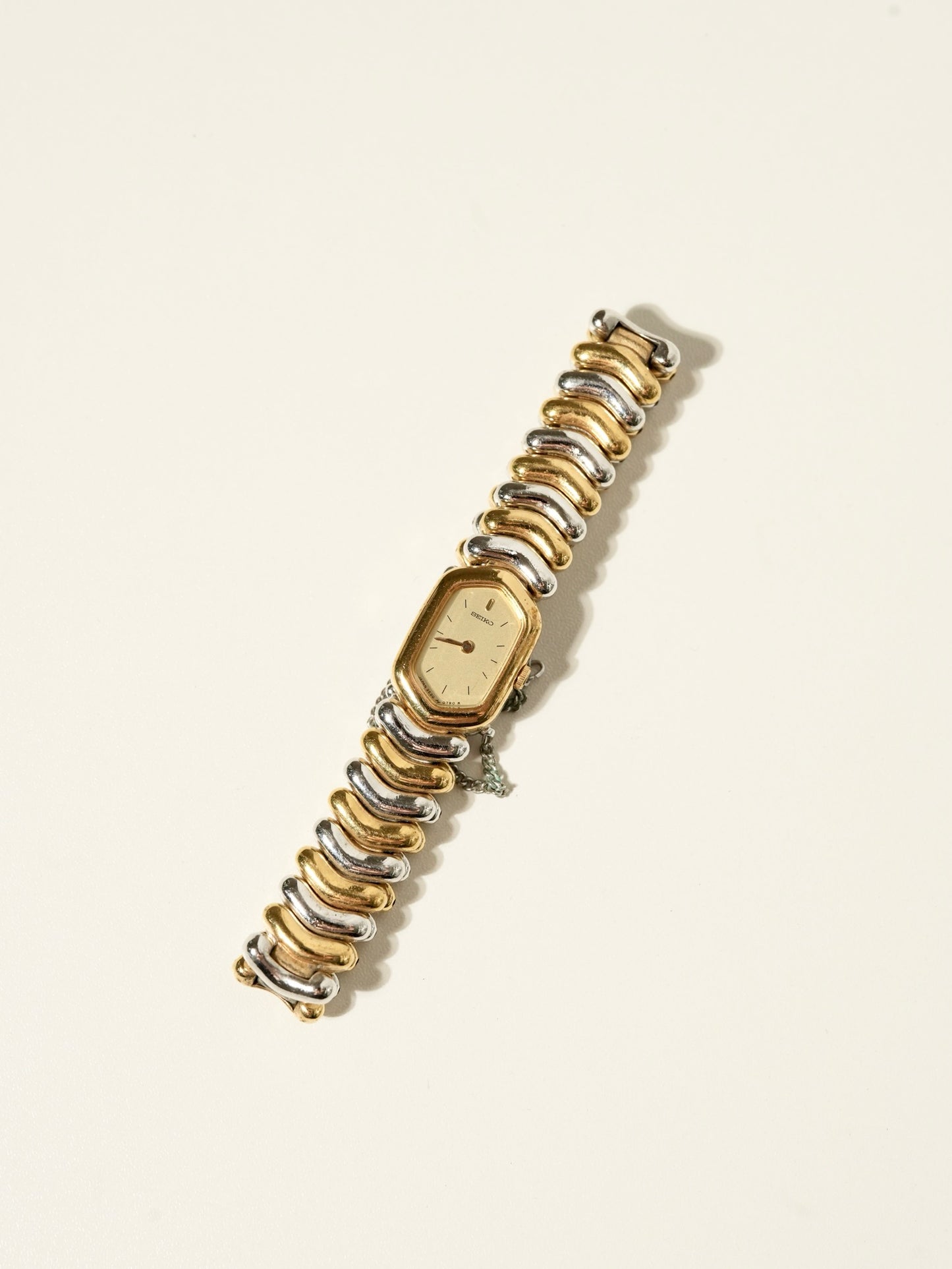 Seiko Curved Link Bicolor Watch